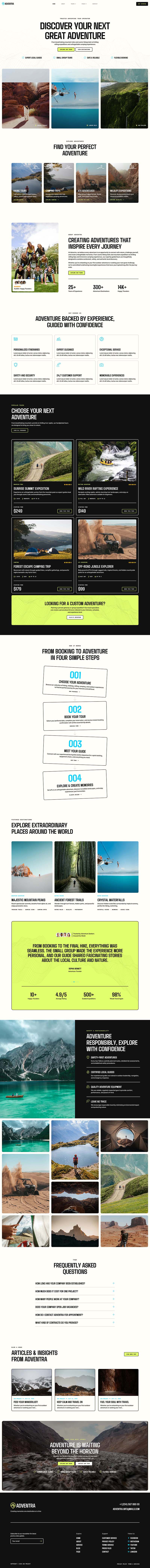 Home — Adventra - Adventure Tour Operator Elementor Template