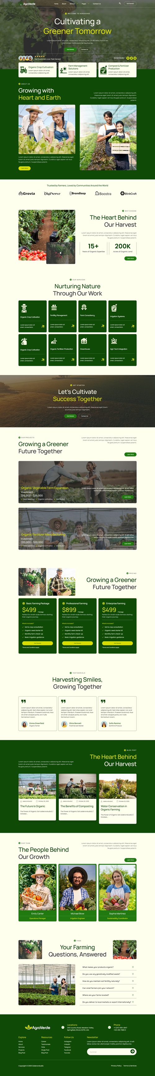 Home — Agroverde - Agriculture & Organic Farming Elemenntor Elementor Template