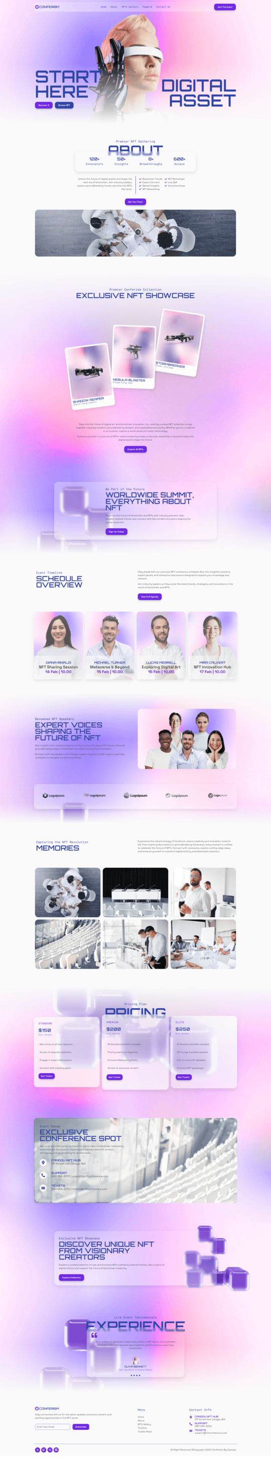 Home — Conferism - Events & Entertainment Elementor Template