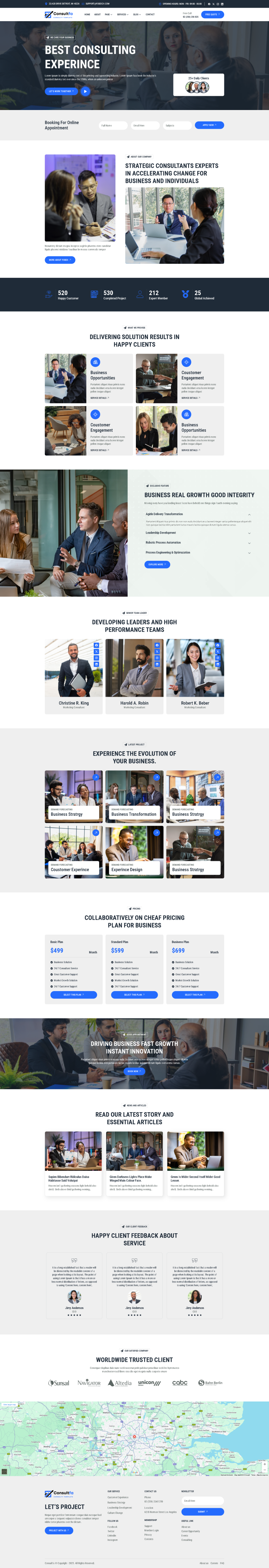 Home — Consultfa - Business Consulting Elementor Template