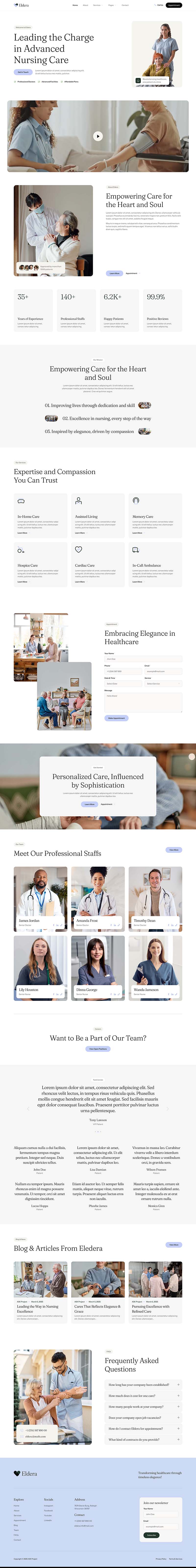 Home — Eldera - Elderly & Senior Care Elementor Template