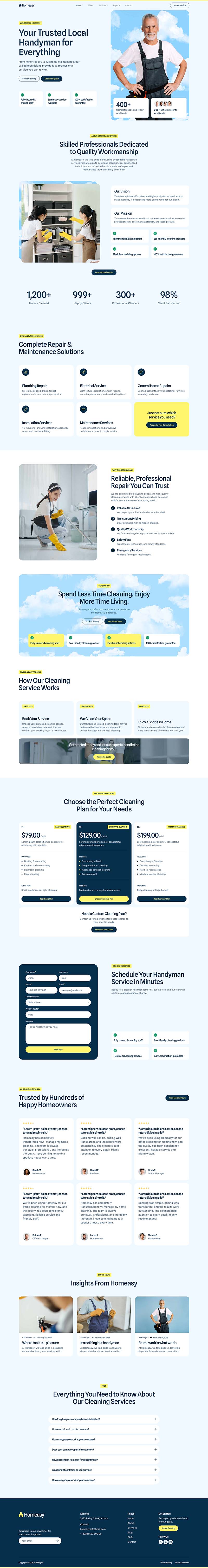 Home 2 — Homeasy - Local Home Services Elementor Template