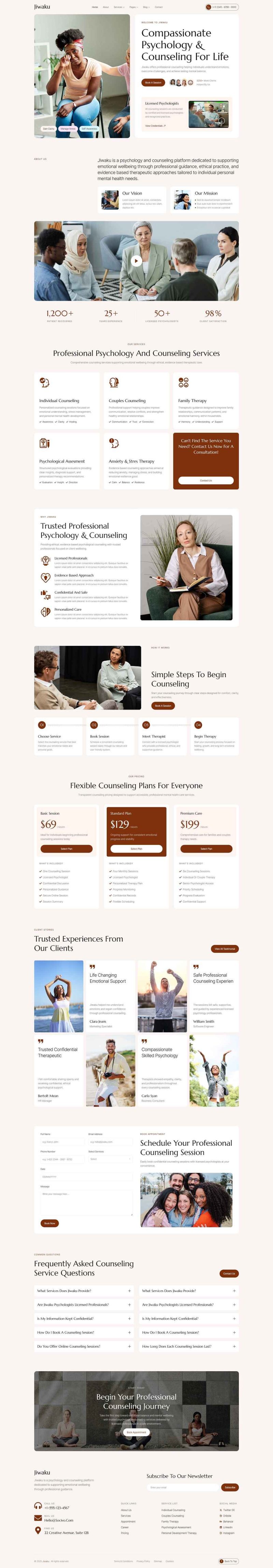 Home — Jiwaku - Psychology & Counseling Elementor Template