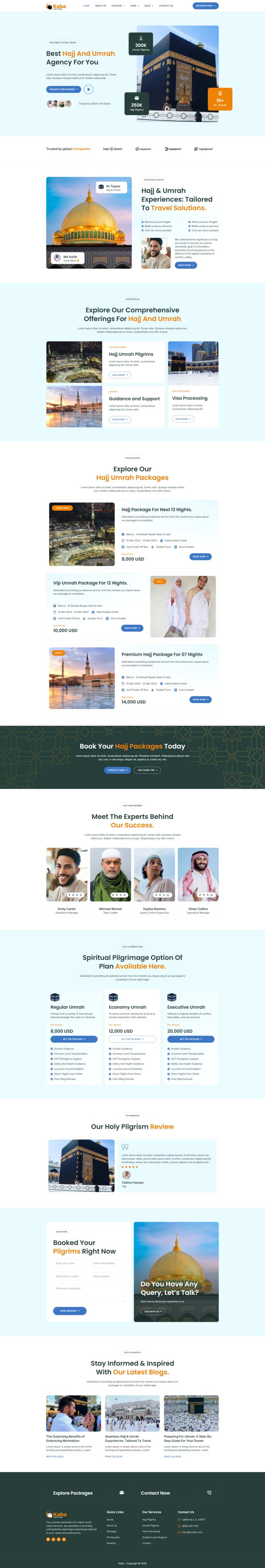 Home — Kaba - Umrah & Hajj Tour Travel Elementor Pro Elementor Template