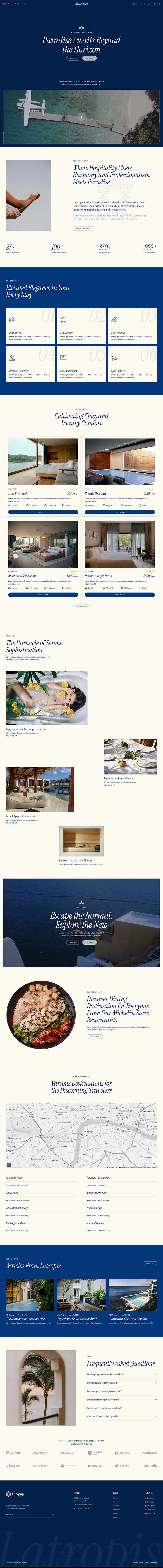 Home 2 — Latropis - Tropical Hotel & Resort Elementor Template