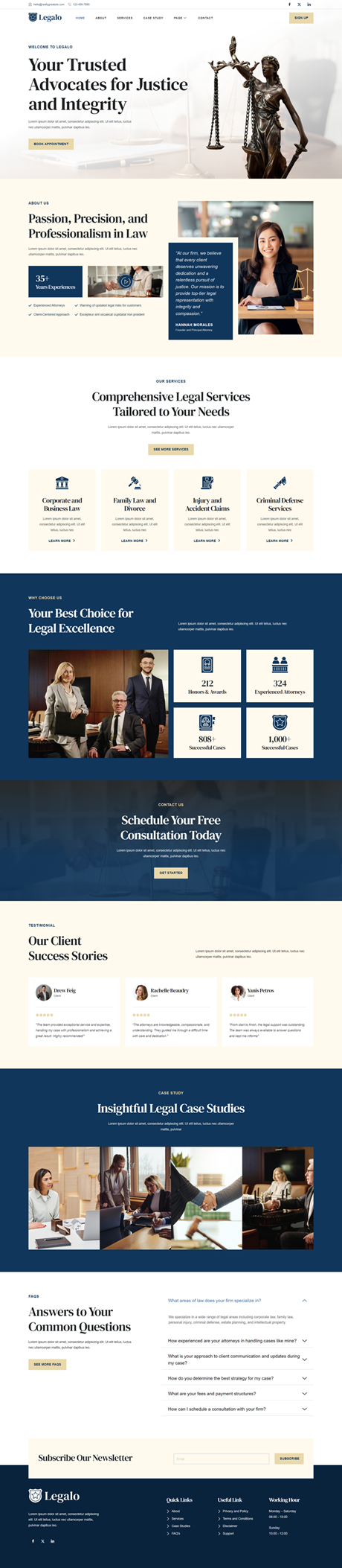 Home — Legalo - Lawyer Attorney and Law Firm Elementor Template