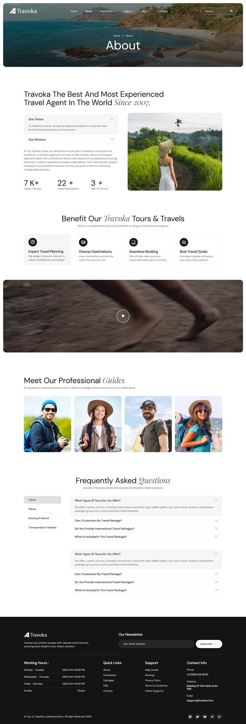 About — Travoka - Travel & Tour Agency Elementor Template