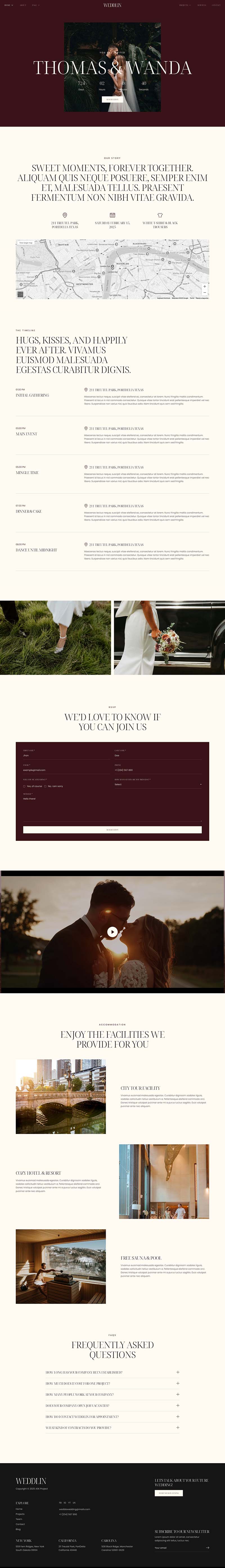 Home 2 — Weddlin - Wedding & Wedding Planner Elementor Template